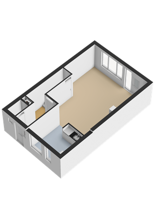 Floorplan - Peppengouw 50, 1351 ND Almere